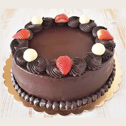 BEZLEPKOVÁ Čokoládová torta s ovocím