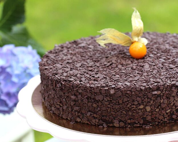 čokoládová torta z pravej horkej čokolády