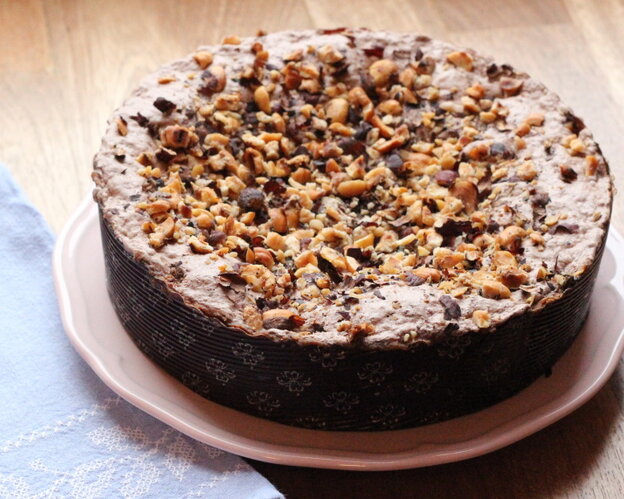 Londýnska torta - špaldový zákusok