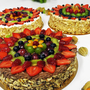 Ovocná torta mandala na oslavu - objednajte online